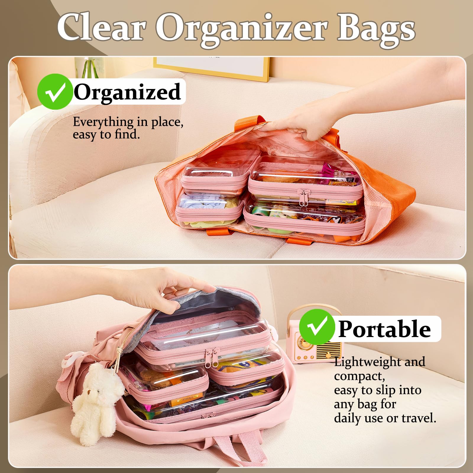 WELPIRT hard-shell case demonstrates crush-resistant protection for toiletries on the go.