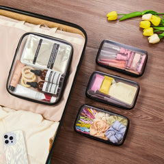 WELPIRT hard-shell zipper case protects contents during on-the-go trips.