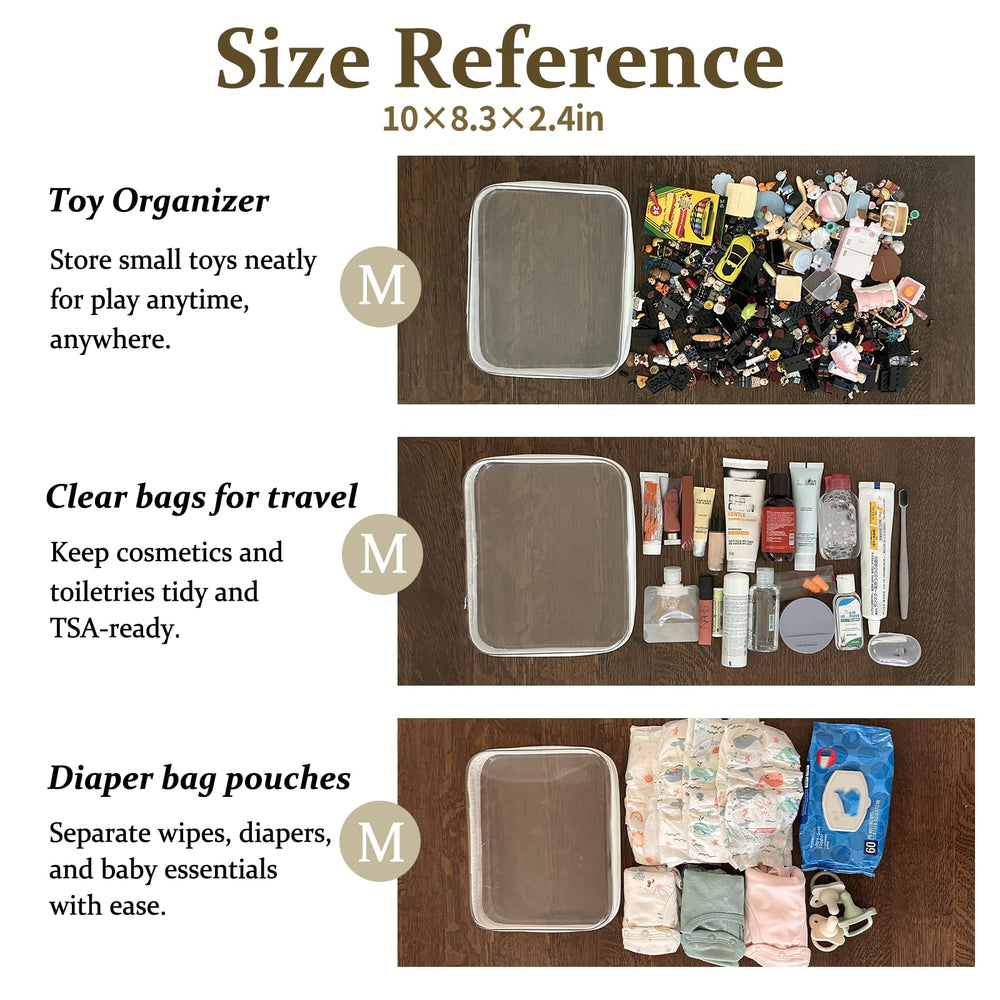 WELPIRT small-item storage helps separate blocks, cosmetics and tiny tools.
