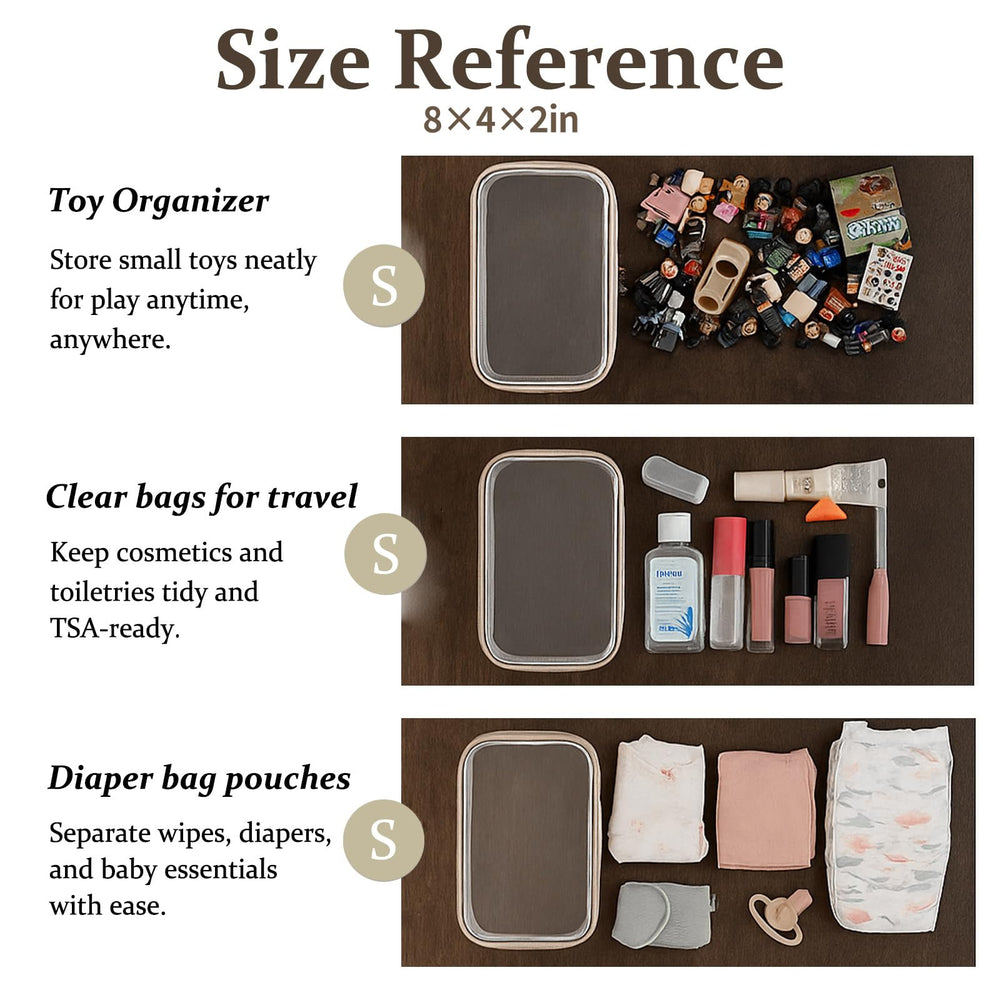 WELPIRT travel-organization set used in a diaper bag for quick access
