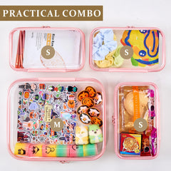 WELPIRT travel organizer set keeps toiletries and small items neatly sorted during travel.
