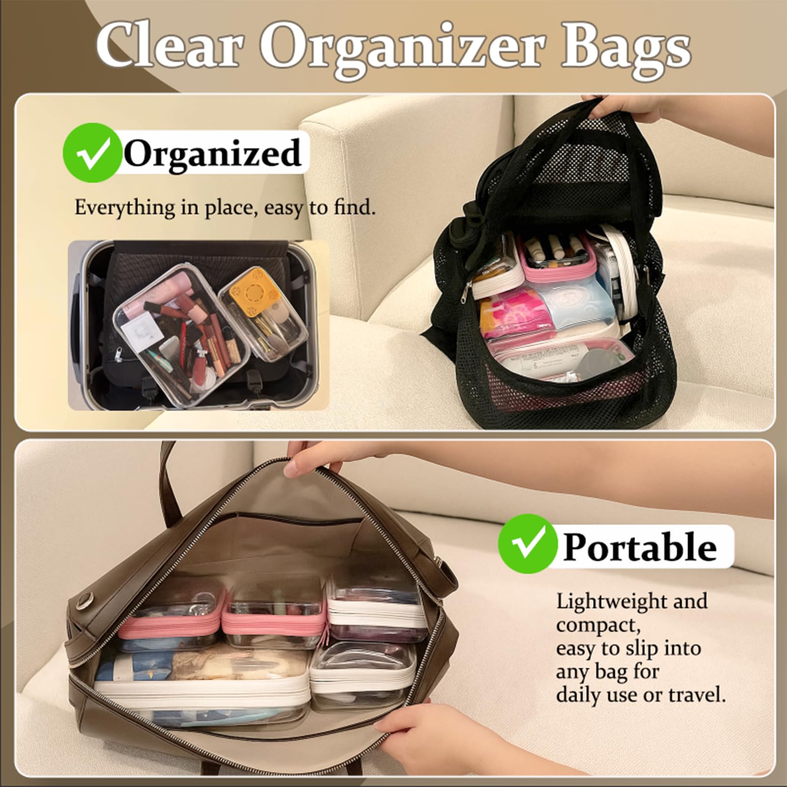 WELPIRT waterproof toiletries case shields essentials from moisture on trips.