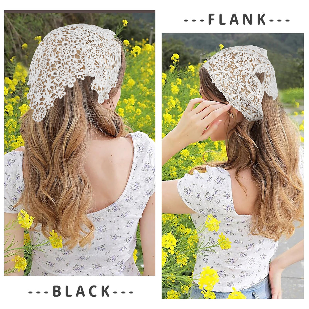 WELROG hair scarf sun protection accessory for outdoor wear