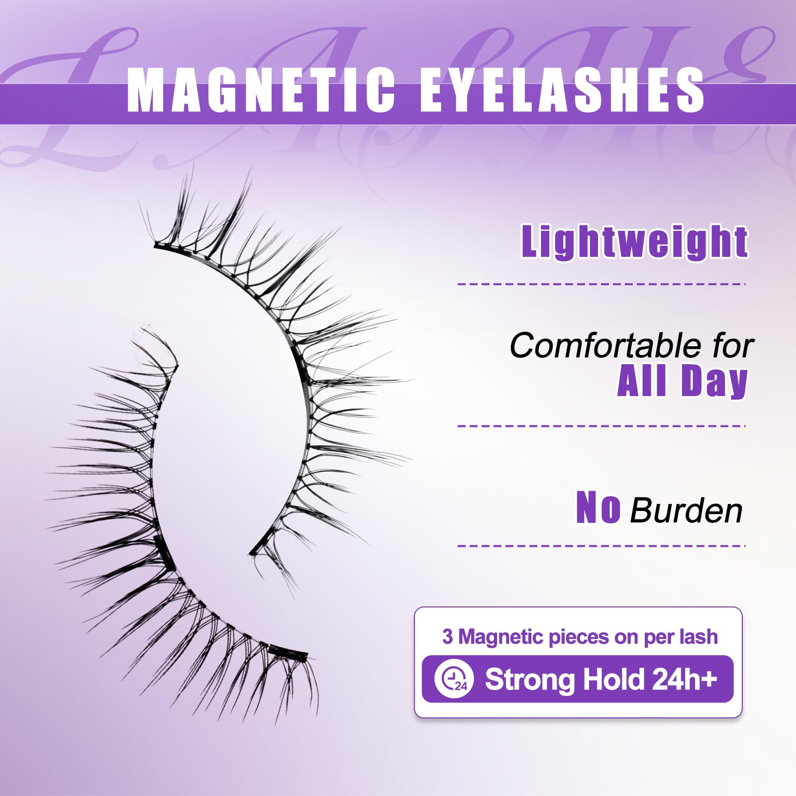 Wendy Lashes packaging view with reusable case for protection.