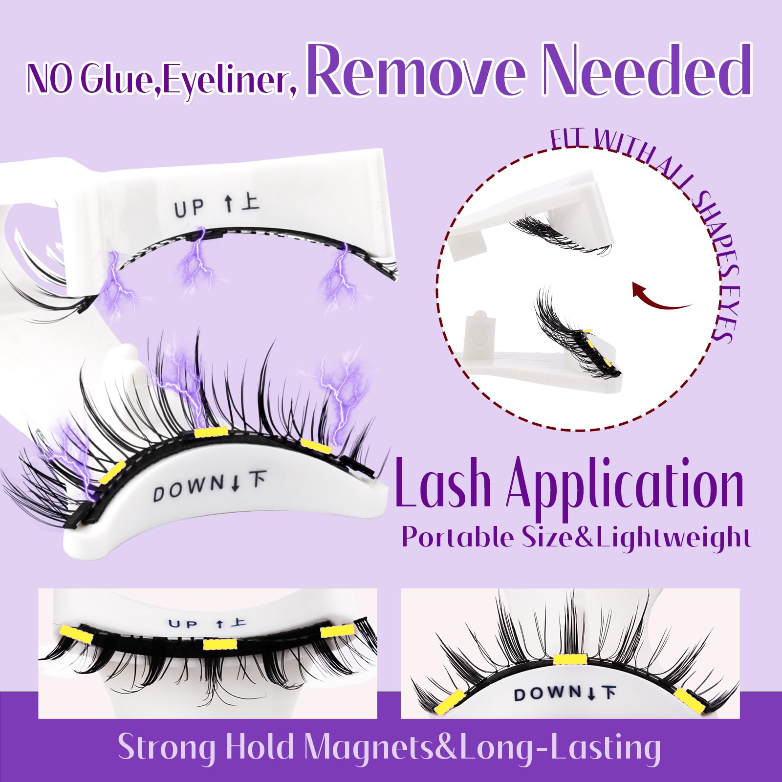 Wendy Lashes soft lashes offer feather-light wear and natural movement.