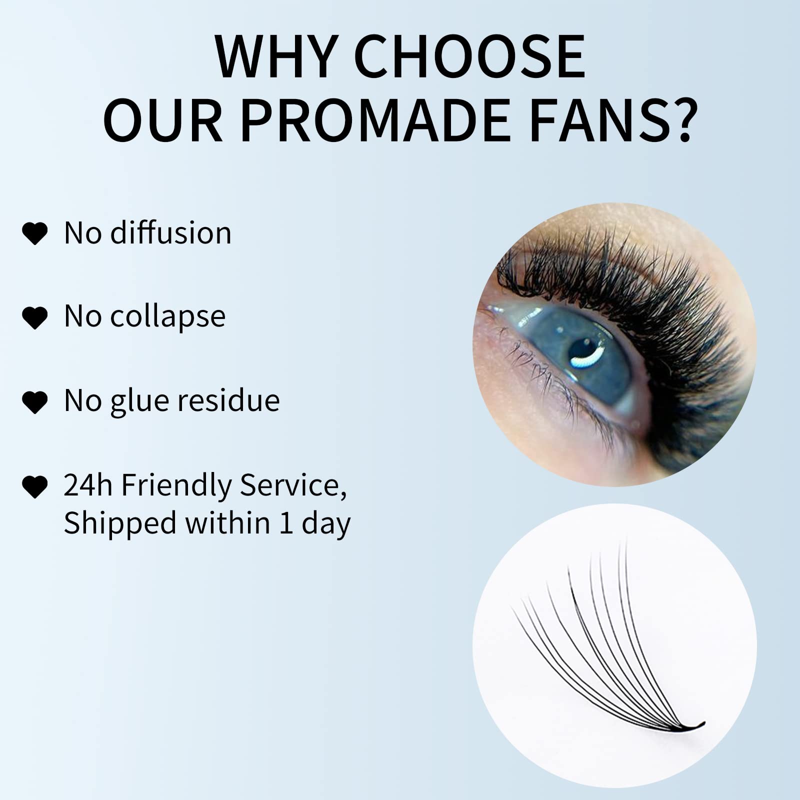 WENDYLASHES C/D curl for versatile styling and fuller daytime lashes