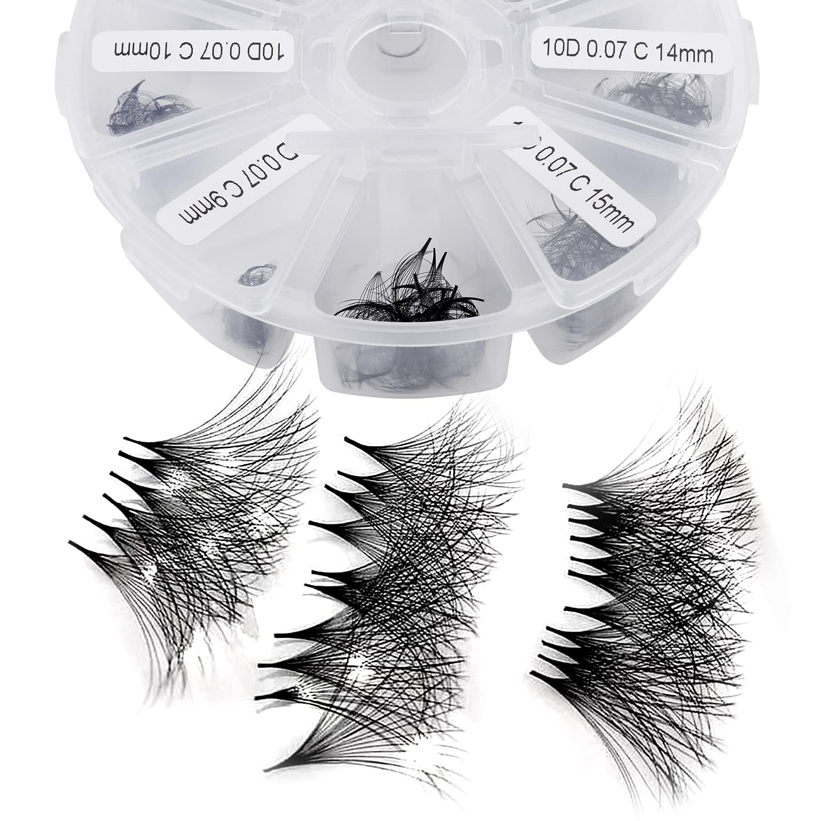 WENDYLASHES premade fans 500-box, budget-friendly eyelash extension solution for busy salons