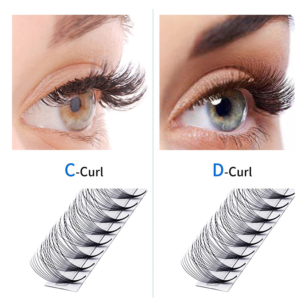 WENDYLASHES volume lashes 13-20mm for dramatic evening looks