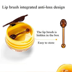 WenFeng bee lip balm honey pot packaging highlights compact design for gifts