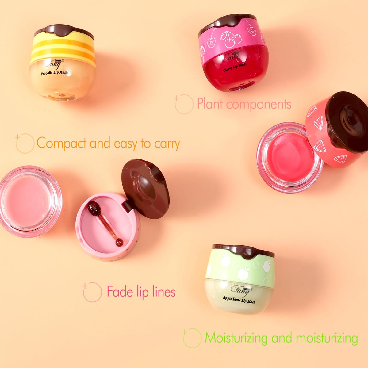 WenFeng night-use lip mask promotes overnight hydration and lip comfort.
