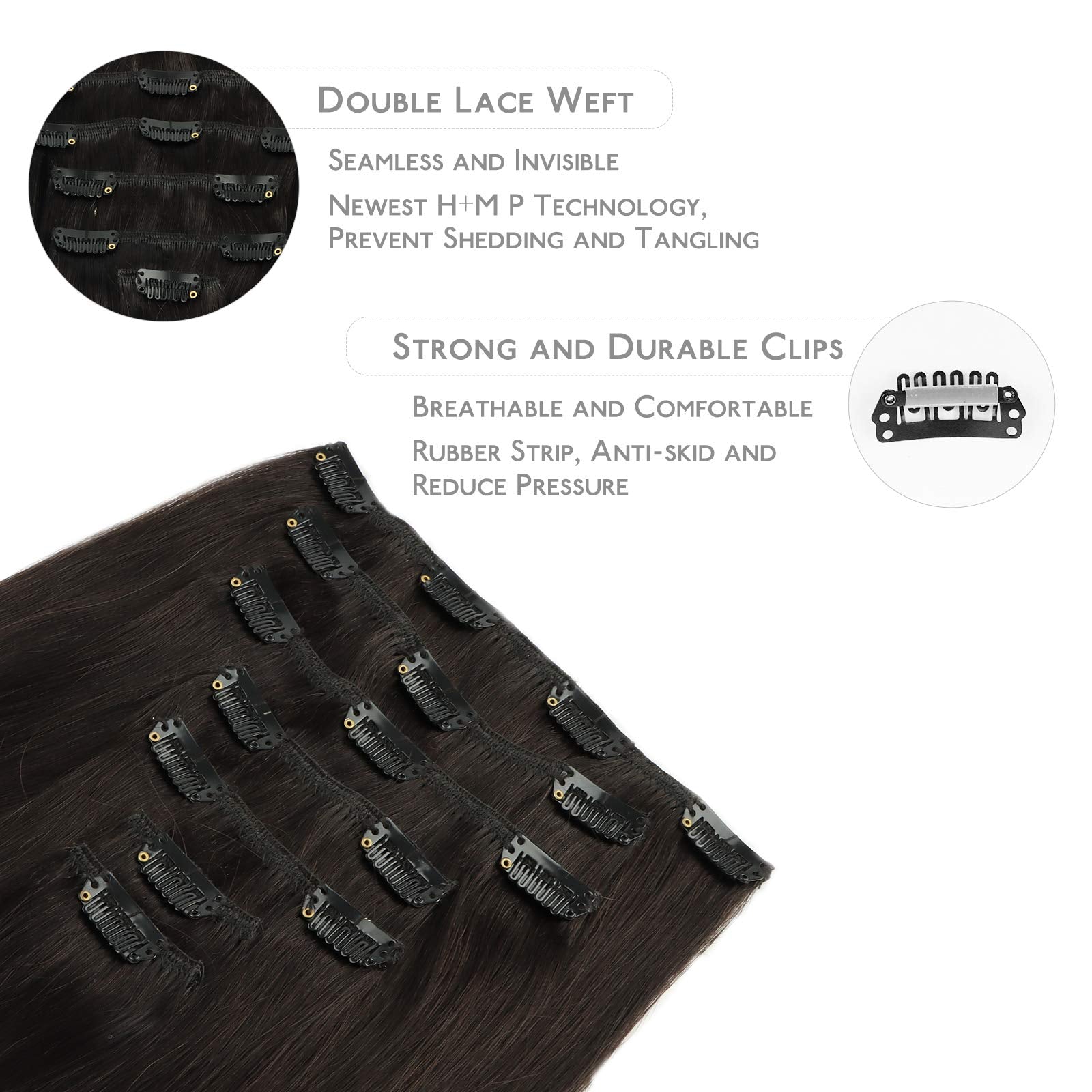 Wennalife 7-piece set ready to add length and volume.