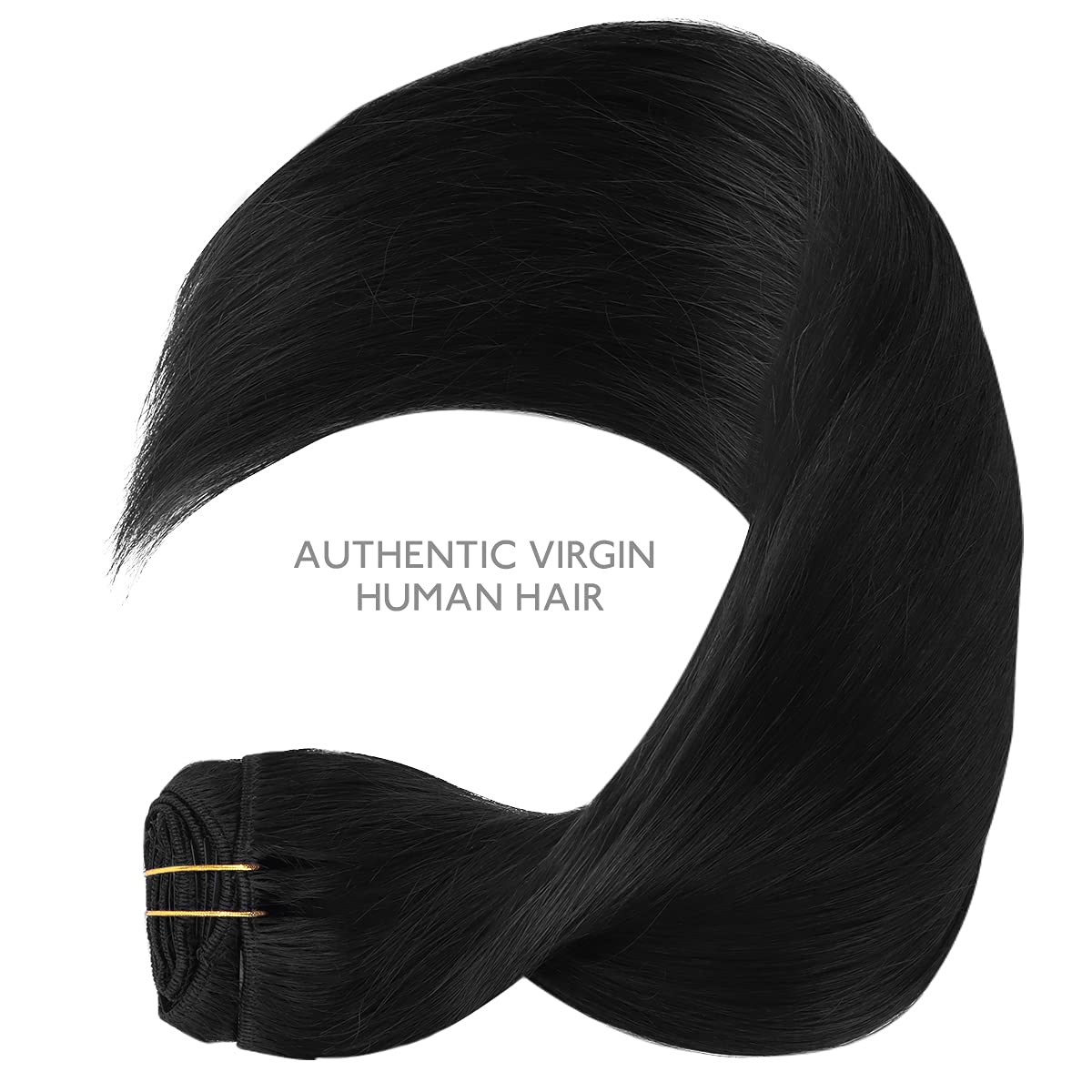 Wennalife clip-in hair extensions care routine emphasizing gentle washing for lasting shine