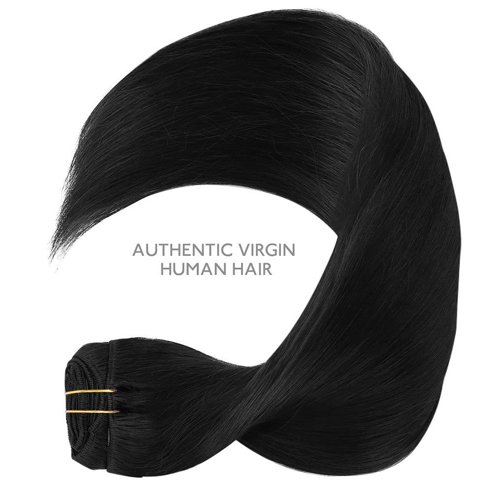 Wennalife clip-in hair extensions care routine emphasizing gentle washing for lasting shine