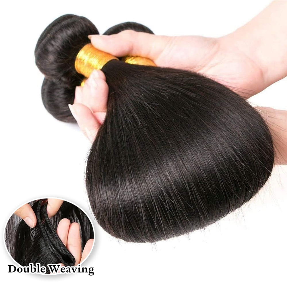 WENYAN Brazilian virgin hair weft with tight seams for long wear