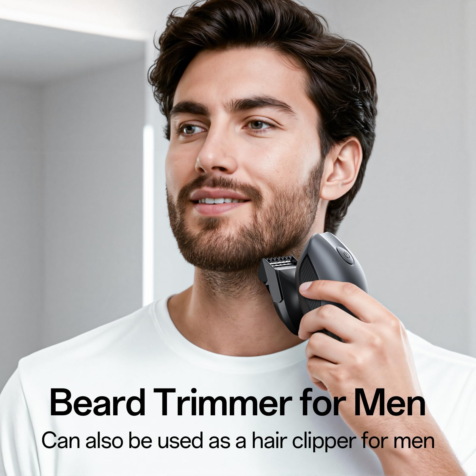WEQOEE 5-in-1 grooming kit layout displaying trimmers and guards.