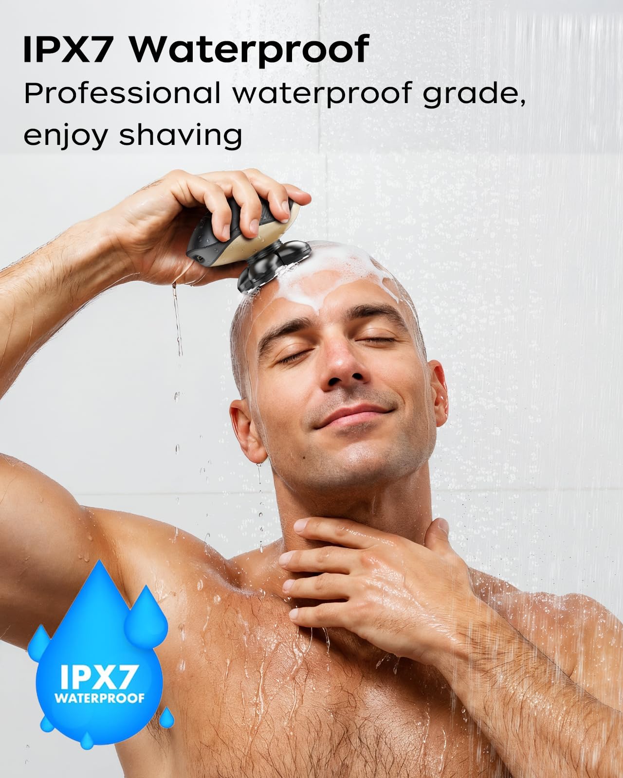 WEQOEE 5-in-1 grooming kit attachments for beard, nose, and trim.