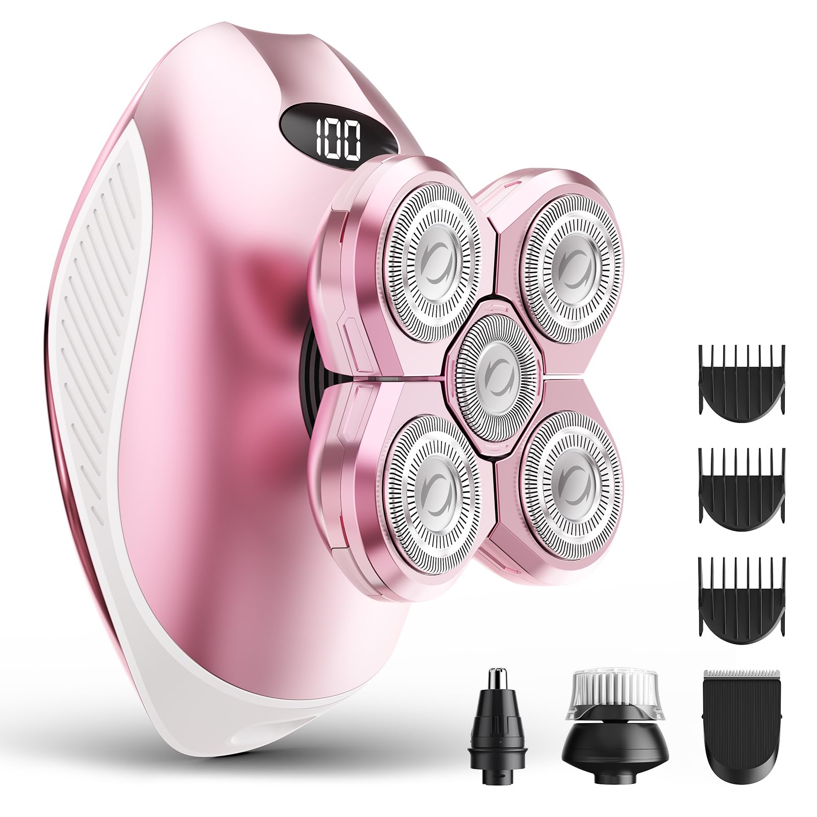 WEQOEE 5in1 women's razor heads provide versatile grooming for smooth skin