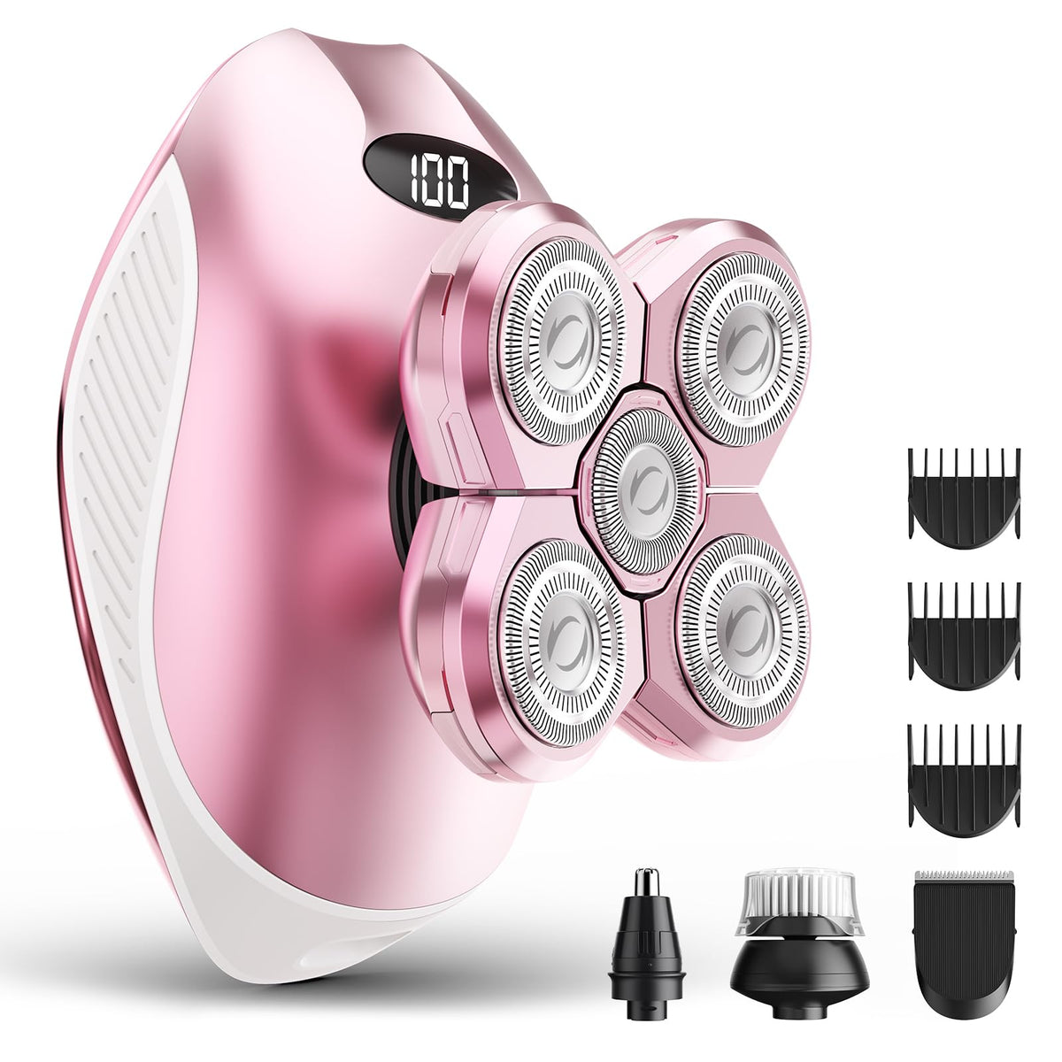 WEQOEE 5in1 women's razor heads provide versatile grooming for smooth skin