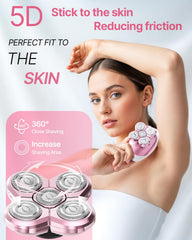 WEQOEE precision trimmer for bikini lines and facial detailing