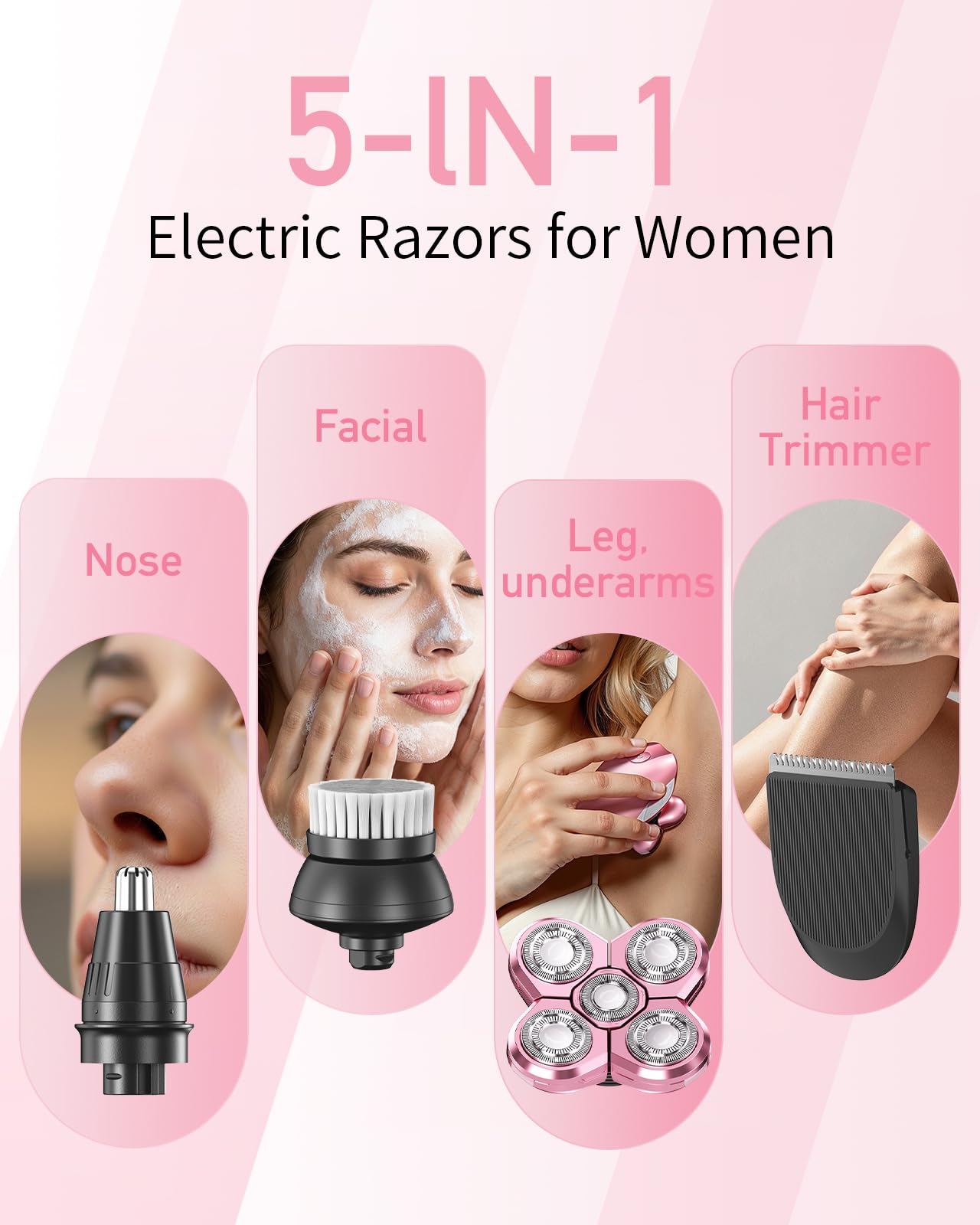 WEQOEE soft clean brush head supports gentle cleaning after grooming