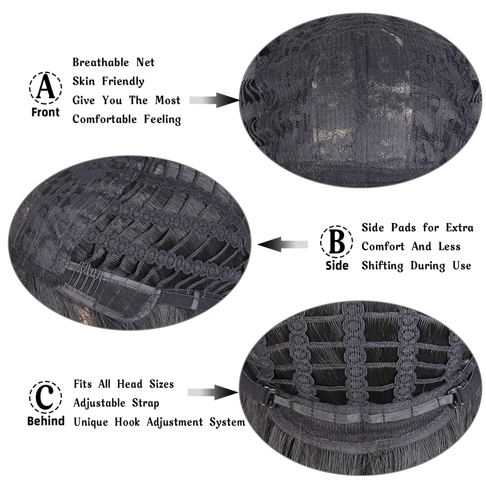 WERD black bob wig texture smooth finish enhances natural daily hairstyle.