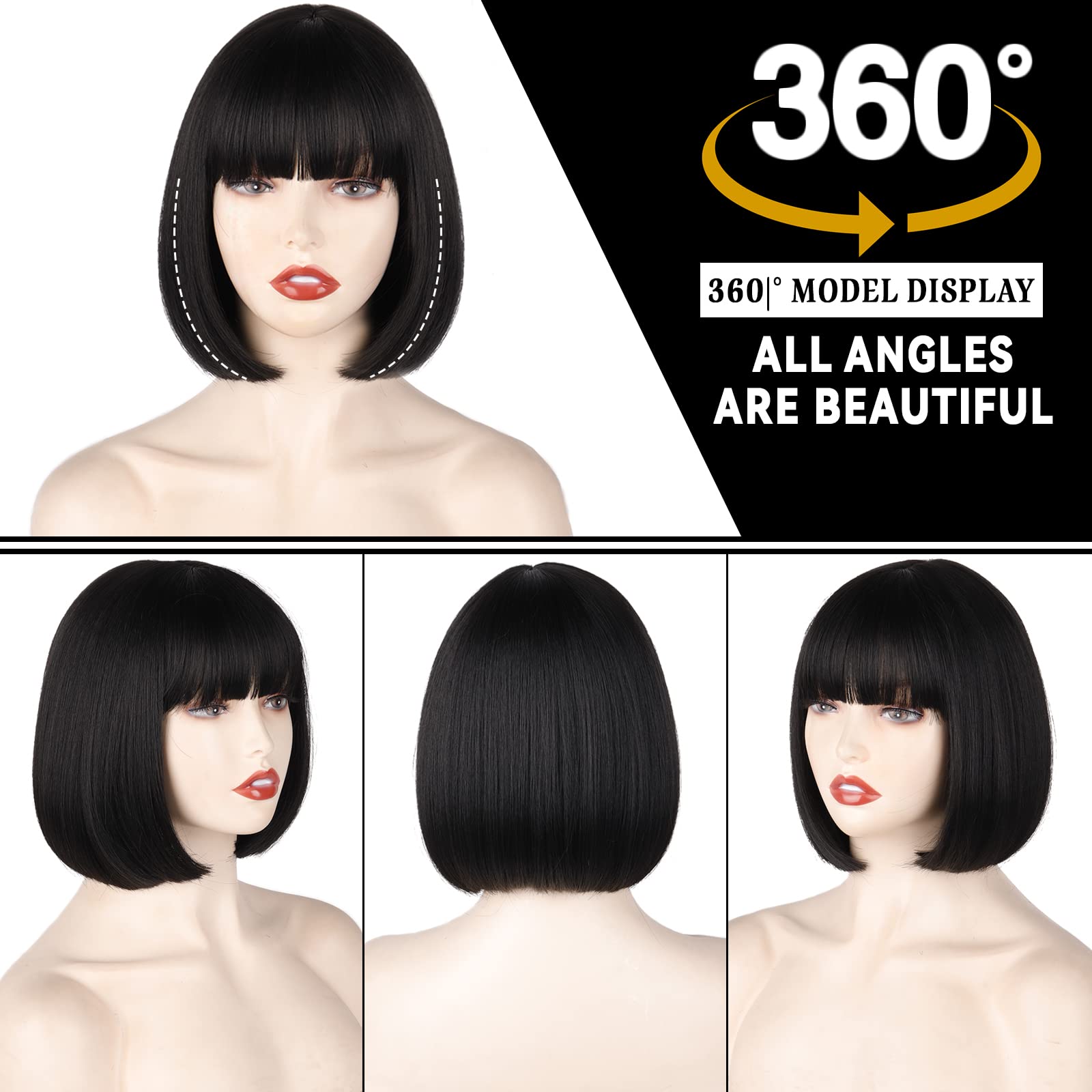 WERD wig adjustable-straps enable secure fit for multiple head sizes.