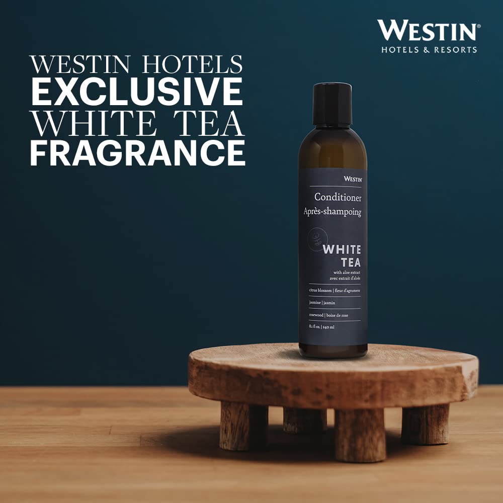 Westin conditioner label highlights color-safe and paraben-free formula.