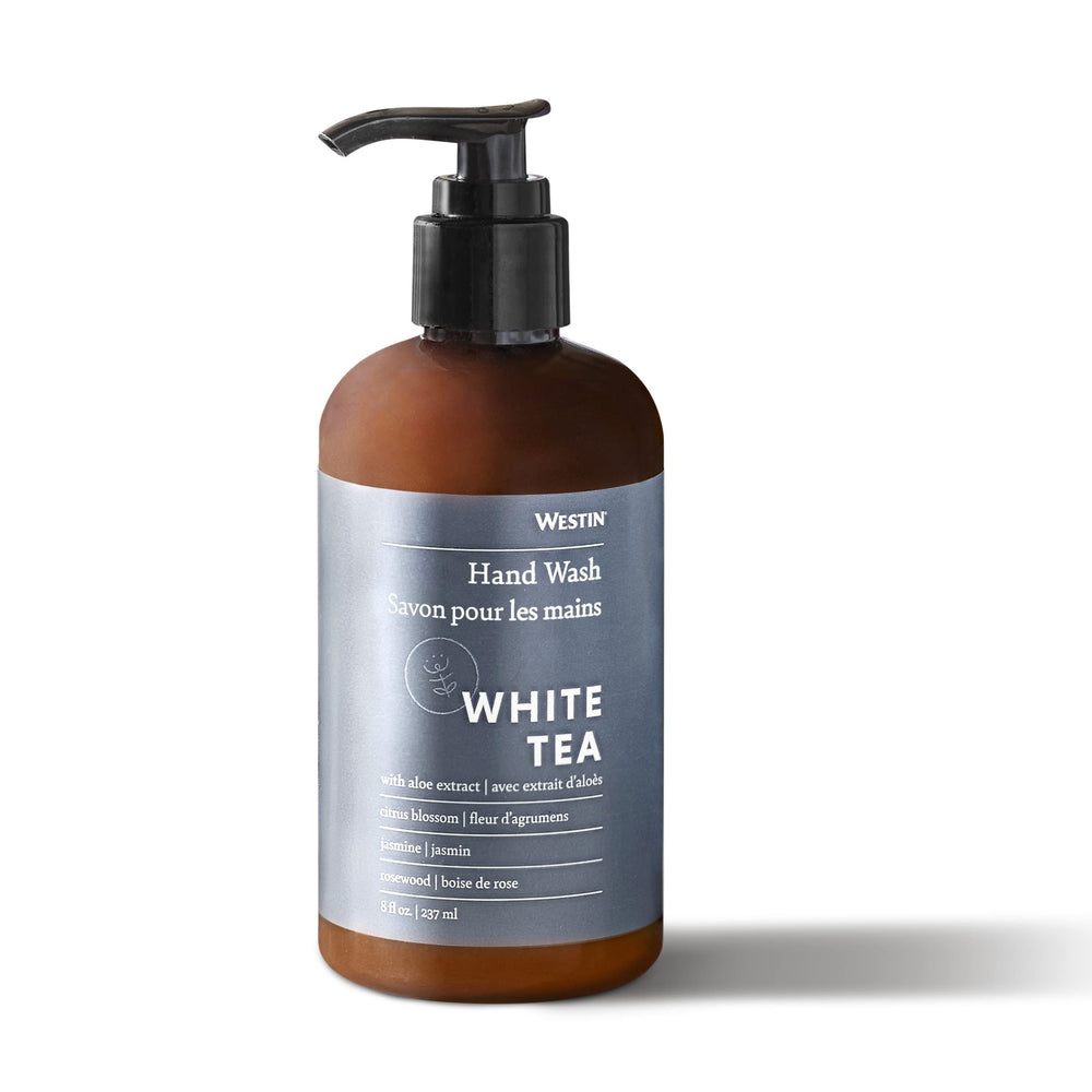 Westin White Tea Hand Soap bottle with aloe for refreshing cleanse