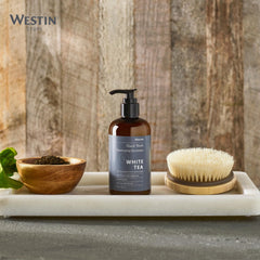 Westin White Tea Hand Soap foam forms gentle lather for daily cleansing