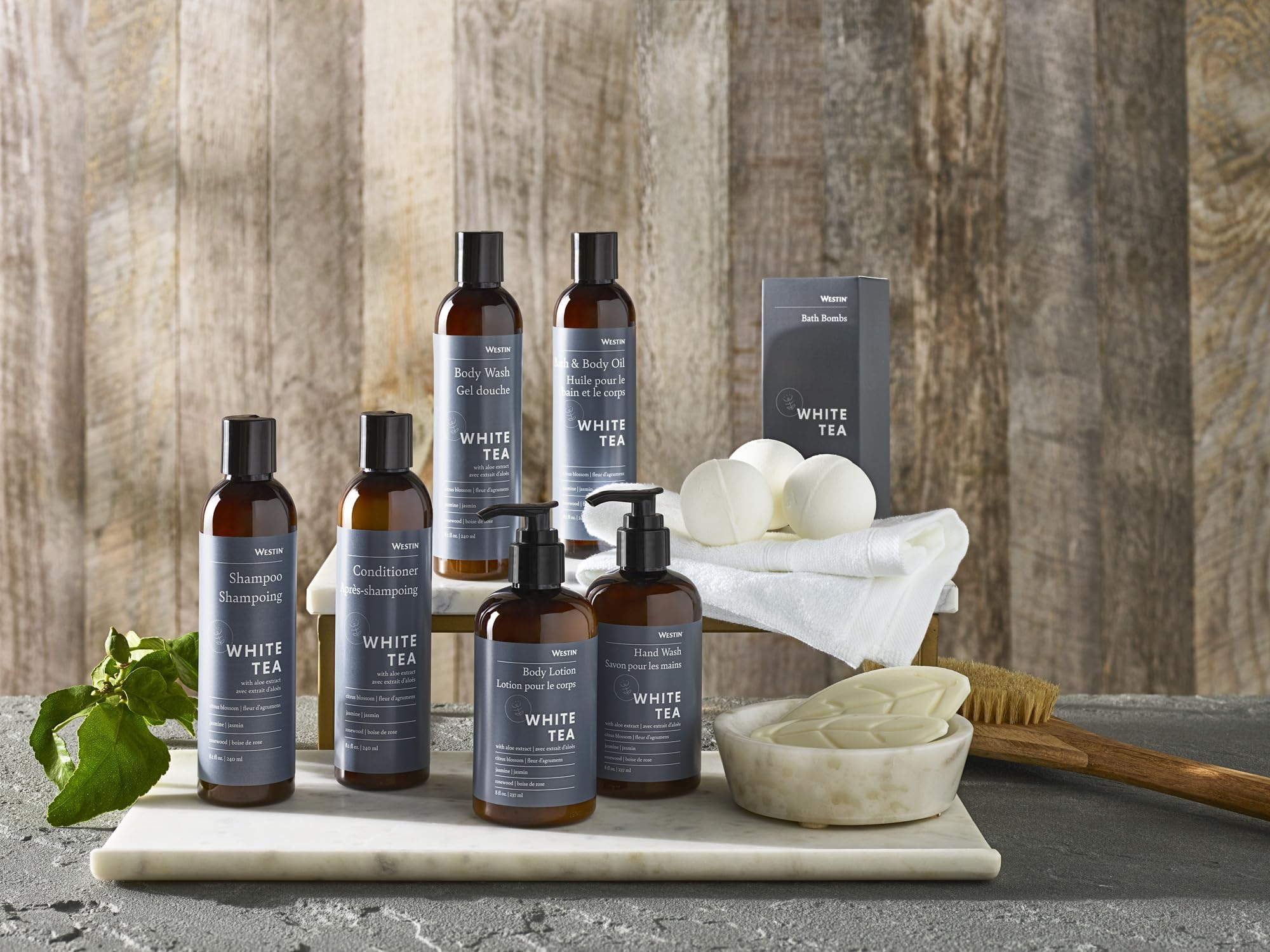 Westin White Tea Leaf Soap packaging image, ideal for gifting or travel
