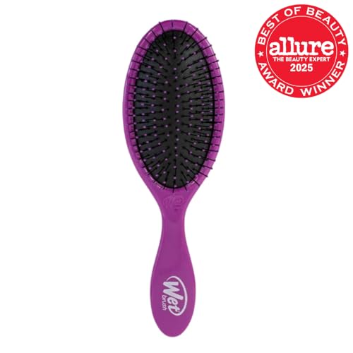 Wet Brush IntelliFlex bristles glide through tangles with less breakage for healthier hair.
