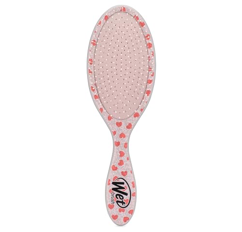 Wet Brush Original Detangler Mickey Minnie side view with comfortable grip for easy styling.