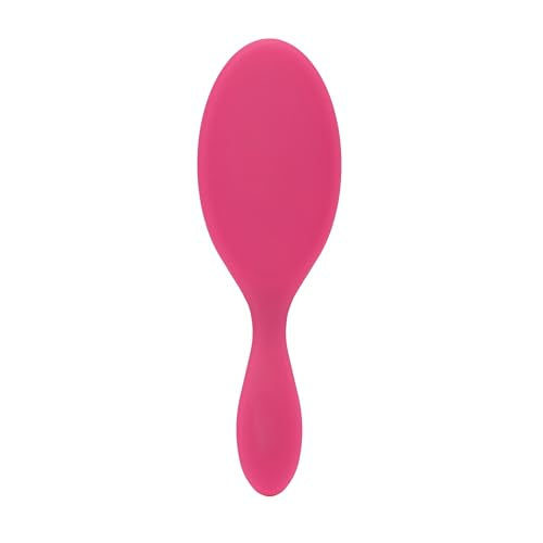 Wet Brush Original Detangler Pink Frost on dry hair for quick detangling.