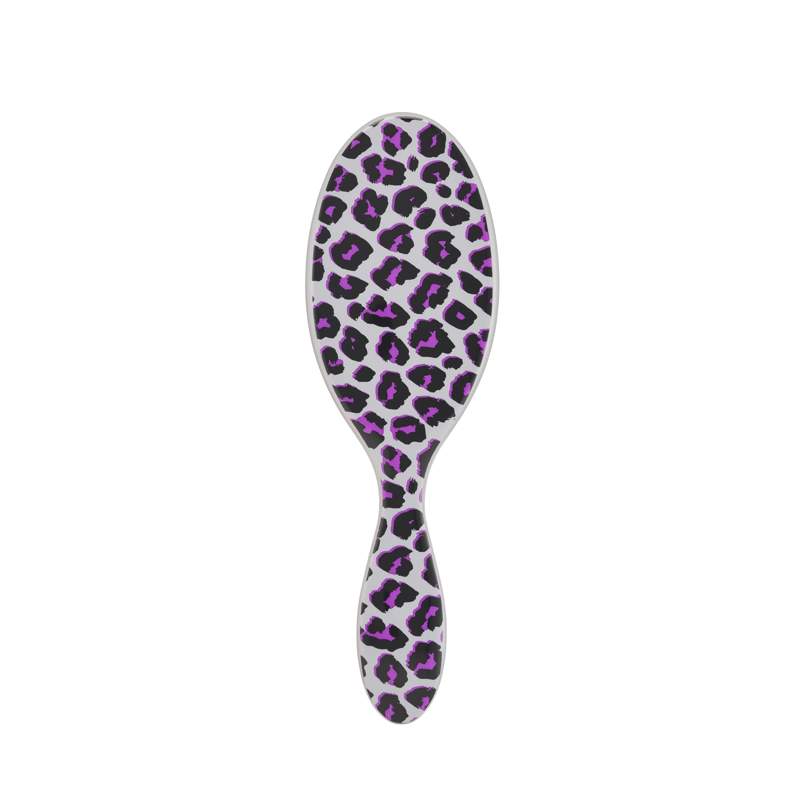 Wet Brush Original Detangler pink leopard glides through tangles with ease.