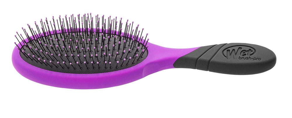 Wet Brush Pro Detangler Brush purple ideal for daily detangling on wet or dry hair