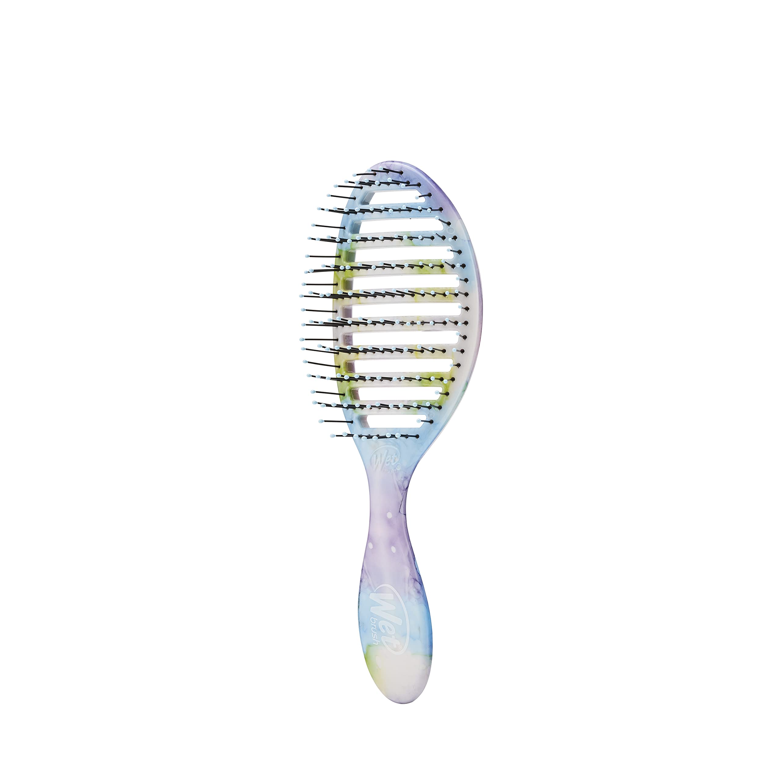 Wet Brush HeatFlex bristles detail showing flexible tips that detangle gently without pulling