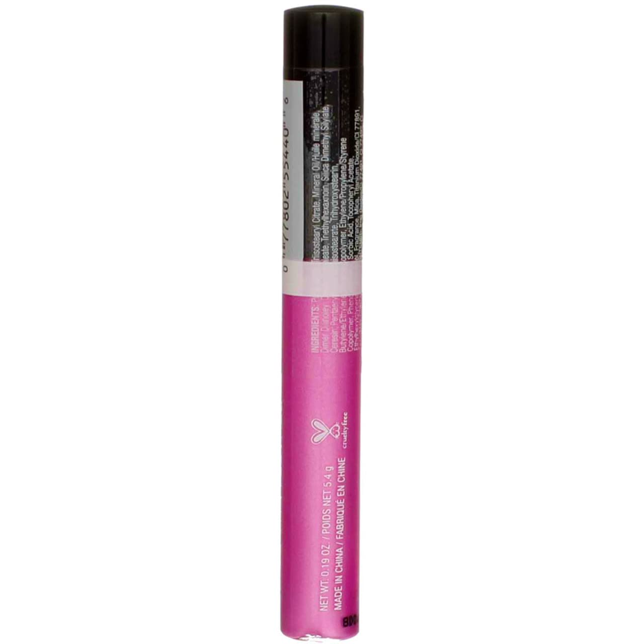 Wet n Wild Megaslicks Sinless wearing over lipstick enhances luminosity