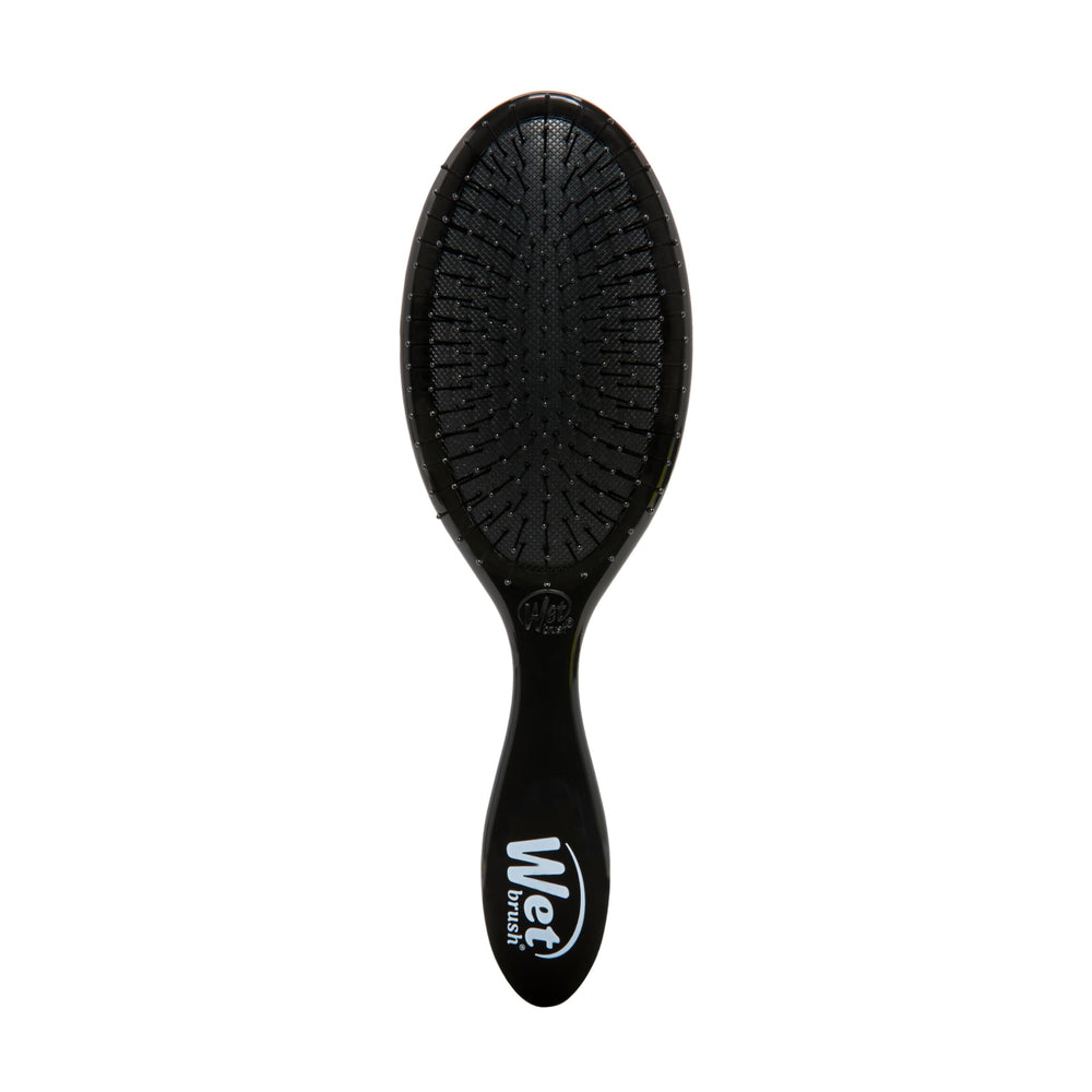 Wet Brush Original Detangler Black on wet hair for easy detangling