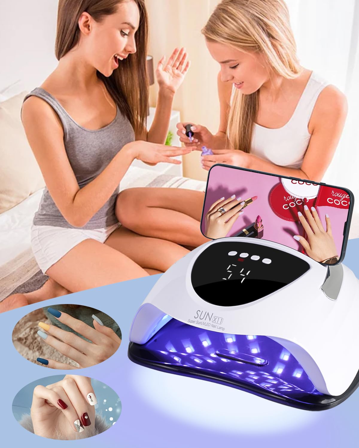 WEVILI UV/LED hybrid technology works with many gel formulations