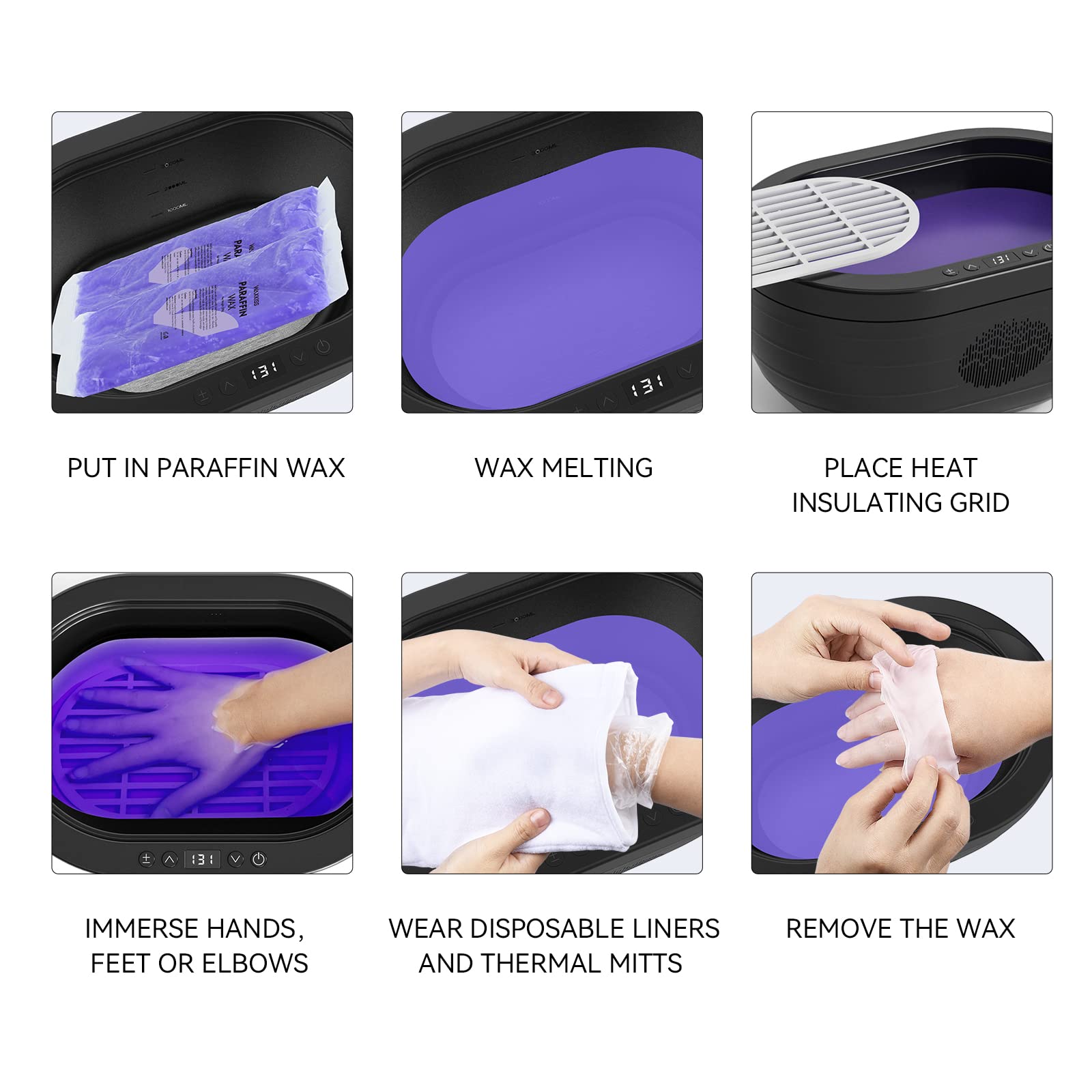 wewax refill packaging closeup highlighting lavender scent and moisture benefits