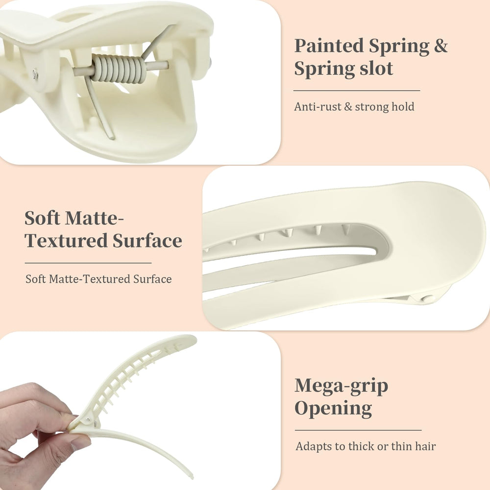 WEXFFU flat hair clip styled with everyday outfits for versatile looks.