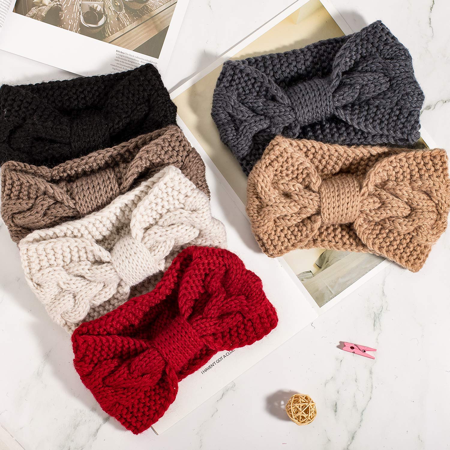 Whaline bow knot crochet detail image emphasizing chic detail and cozy comfort.