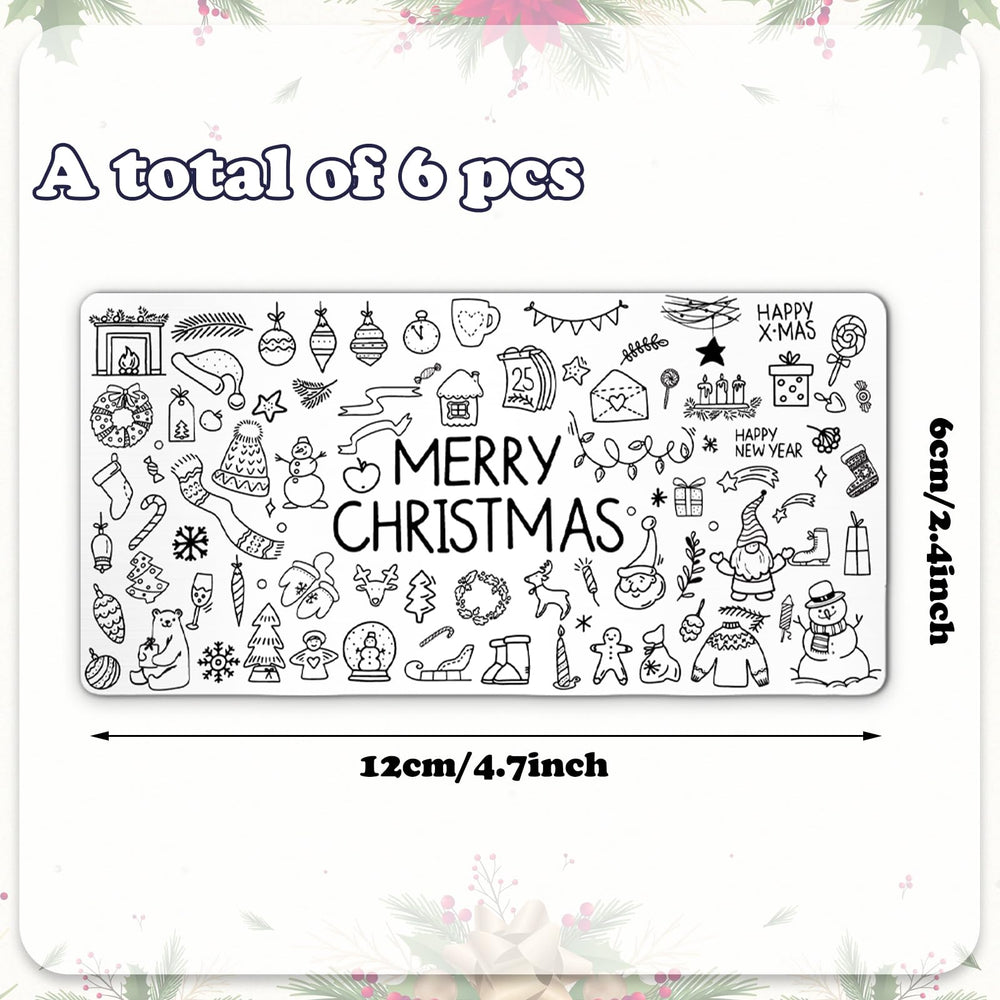 Whaline Santa Claus plate helps create playful nail art for holiday celebrations and gift-ready looks.