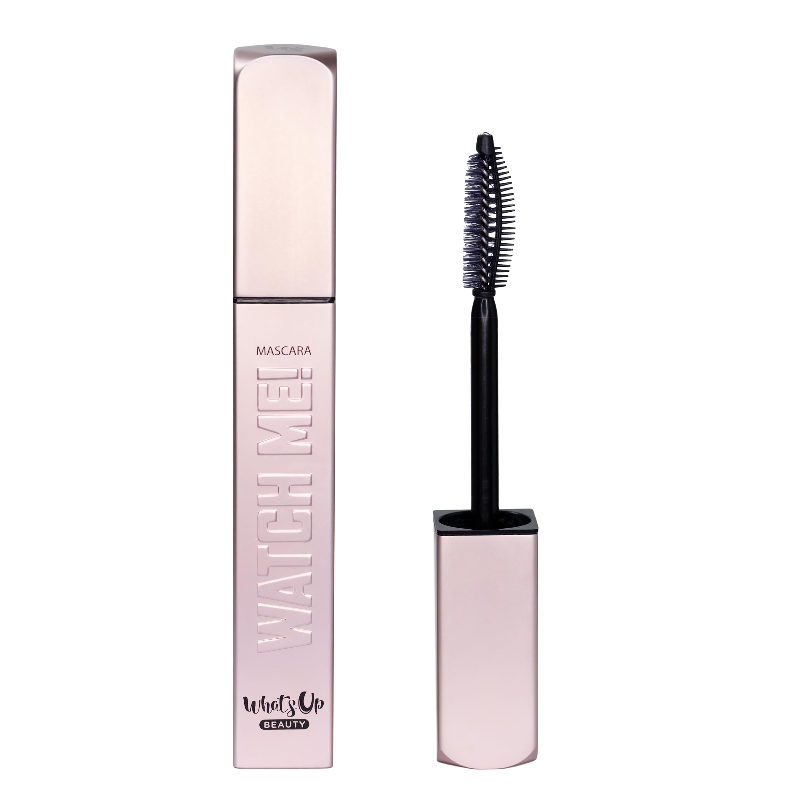 Whats Up Nails Watch Me Mascara bottom lashes application highlights defined, separated lashes.