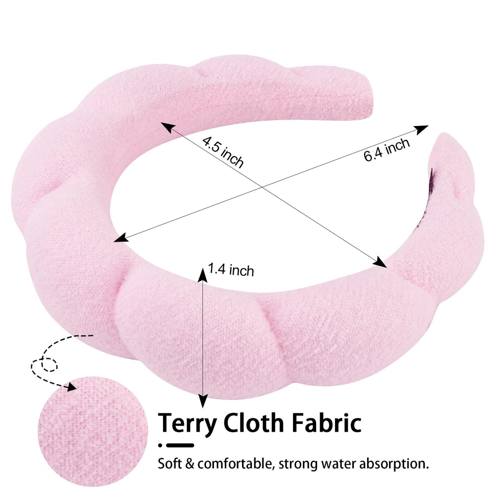 WHAVEL headband suitable for makeup, masks, and yoga sessions.
