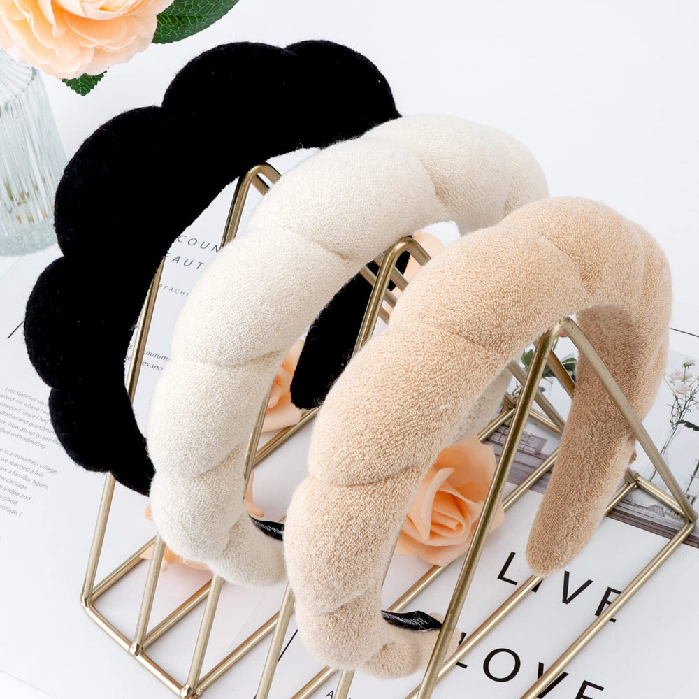 WHAVEL spa headband gift-pack preview highlighting triple-pack gift-ready packaging.