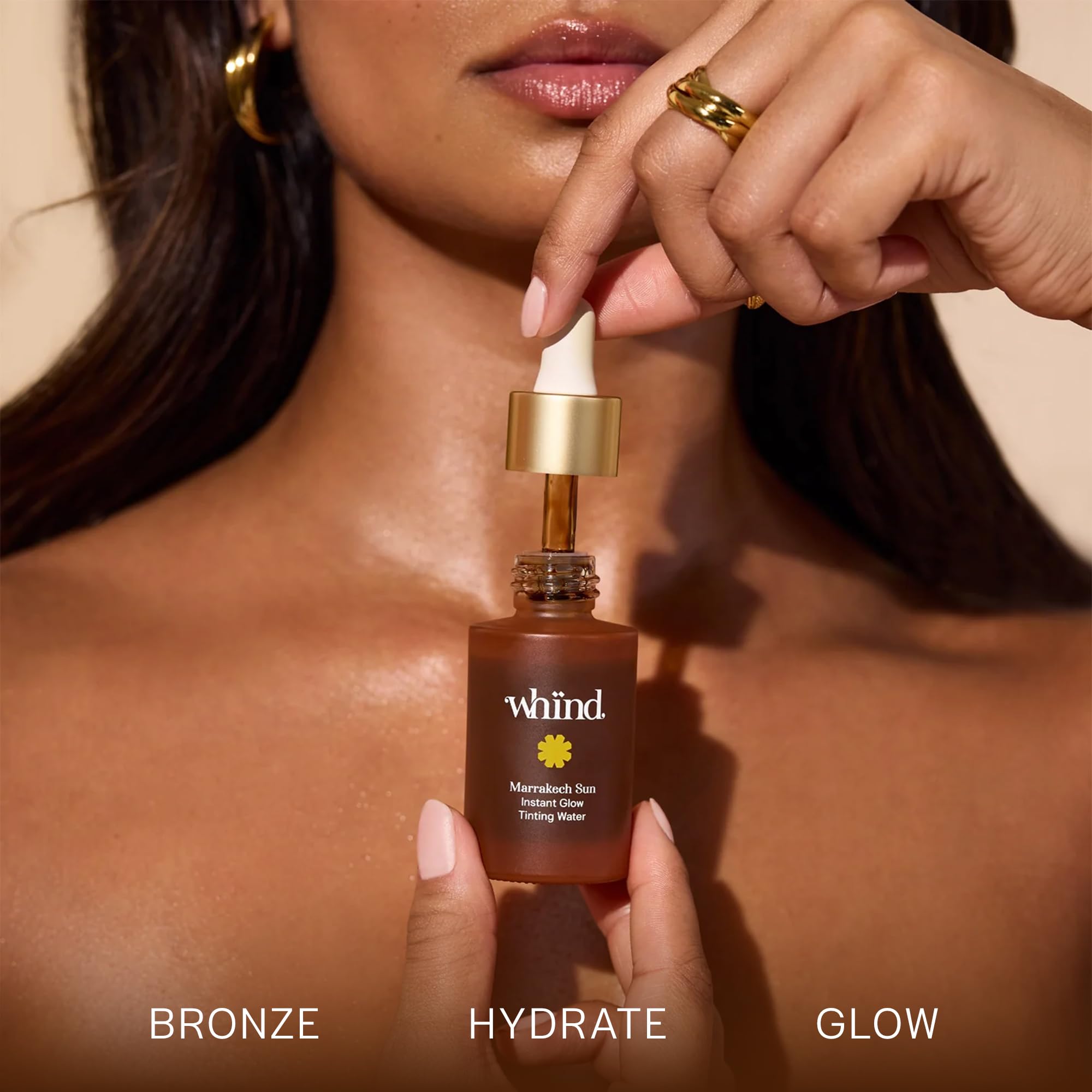 WHIND Marrakech Sun Tinting Water hydration-closeup highlights hyaluronic acid moisture lock