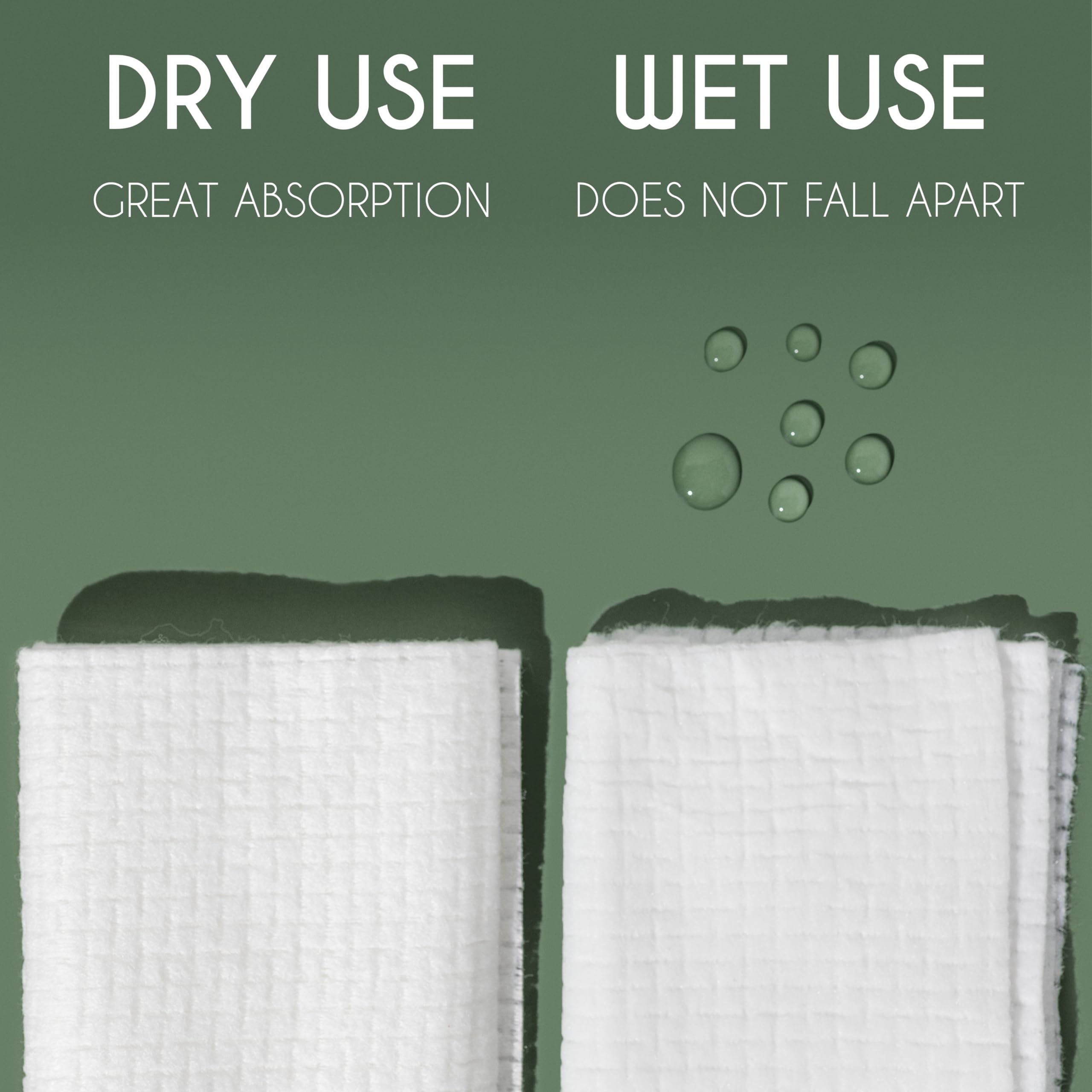 Whistle Wellness plant-based face towel feels ultra-soft on skin for gentle cleansing.