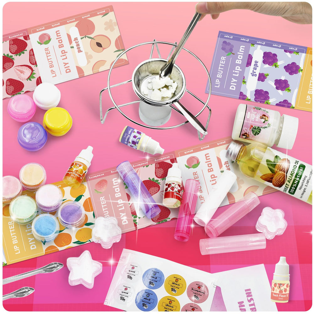 WhizToys lip balm molds triple shapes for creative designs.