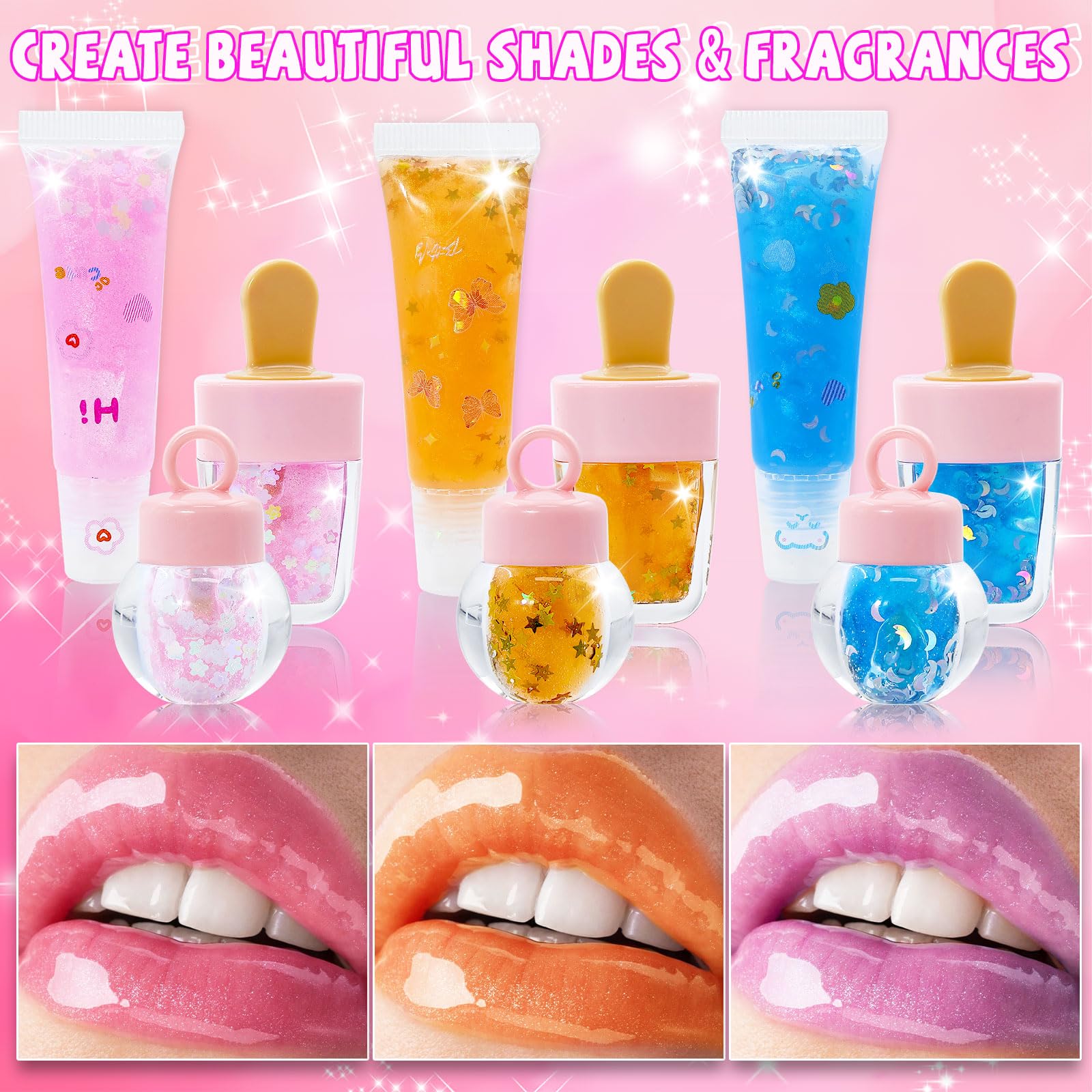WhizToys essential oils provide subtle fragrance options for your gloss.
